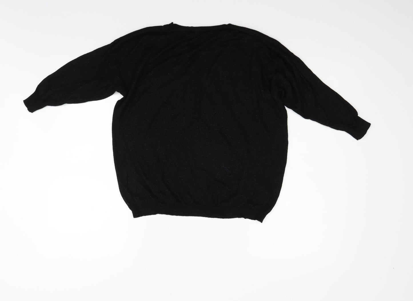 Mango Womens Black   Pullover Jumper Size S