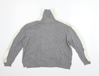 Marks & Spencer Womens Grey   Pullover Jumper Size XL