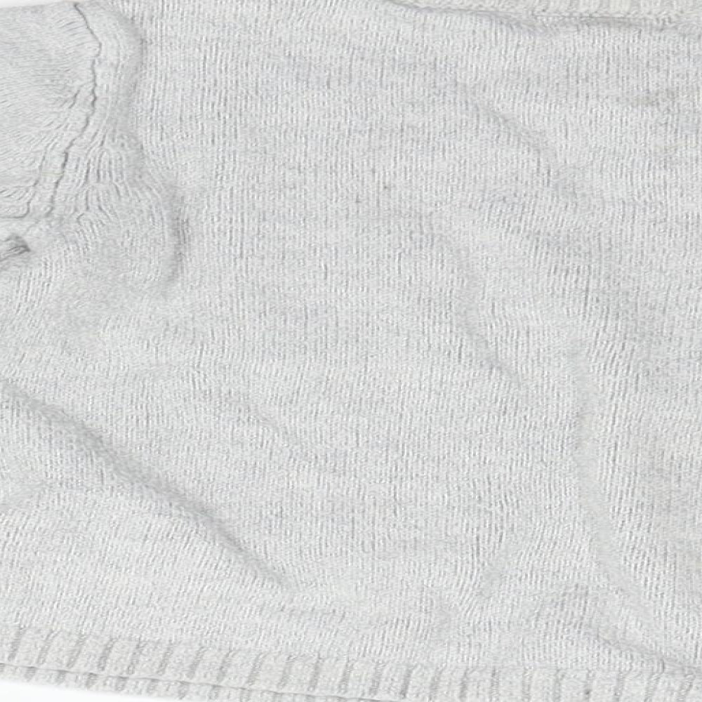 H&M Girls Grey   Pullover Jumper Size 6-7 Years