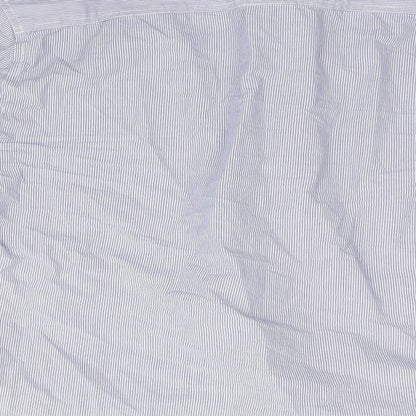 Matalan Mens Blue Striped   Button-Up Size L