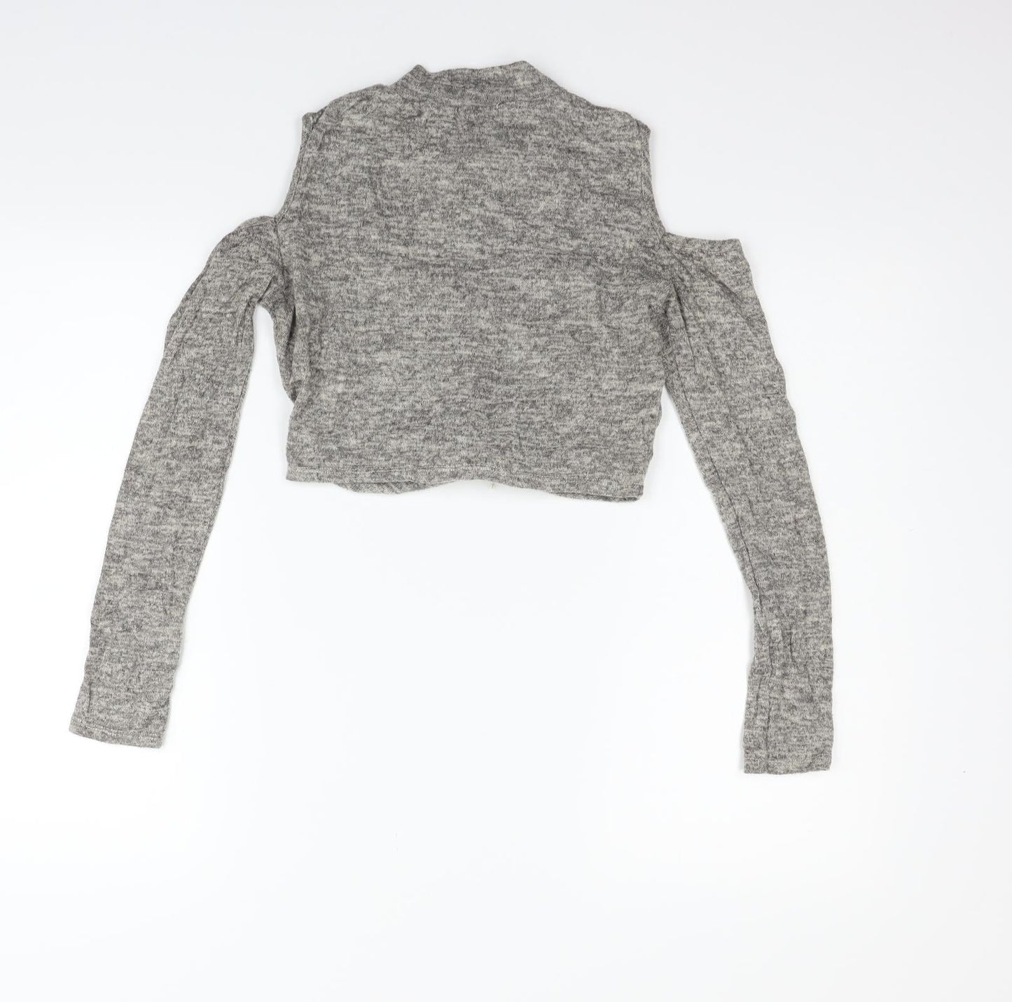 Boohoo Womens Grey   Pullover Jumper Size 10