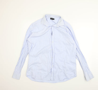 Taylor & Wright Mens Blue    Button-Up Size 17.5