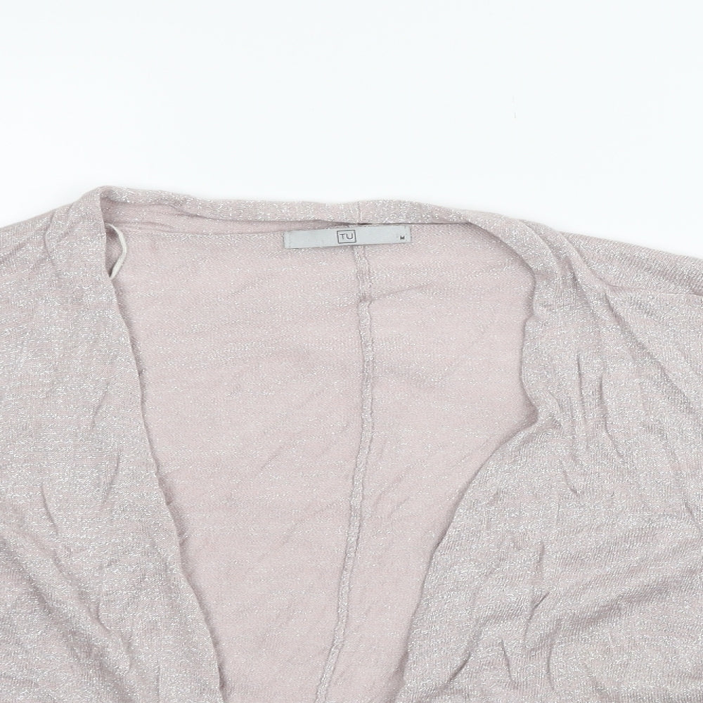 TU Womens Pink   Cardigan Jumper Size M