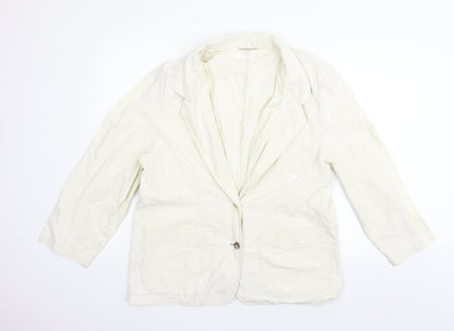 Womens UK Size 16 ST MICHAEL Beige Jacket