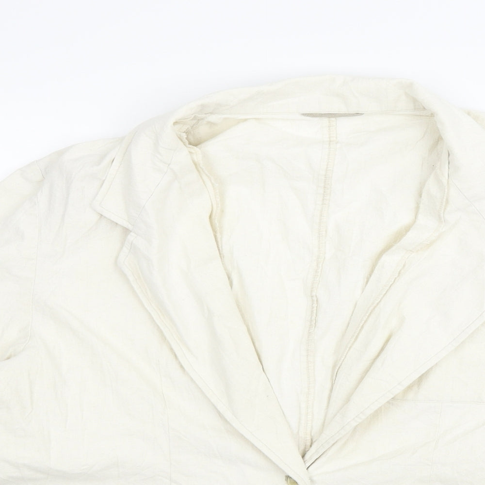 Womens UK Size 16 ST MICHAEL Beige Jacket