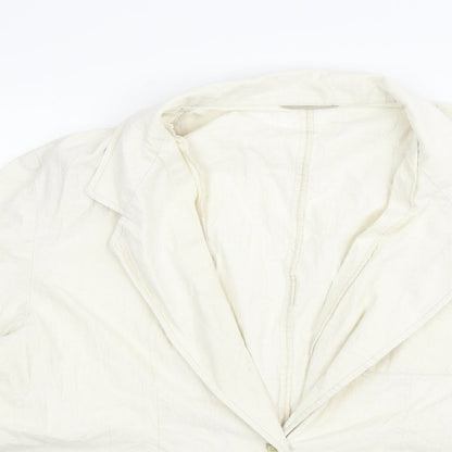 Womens UK Size 16 ST MICHAEL Beige Jacket