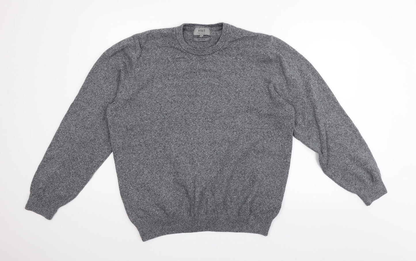 Marks and Spencer Mens Grey   Pullover Jumper Size XL