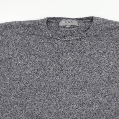 Marks and Spencer Mens Grey   Pullover Jumper Size XL