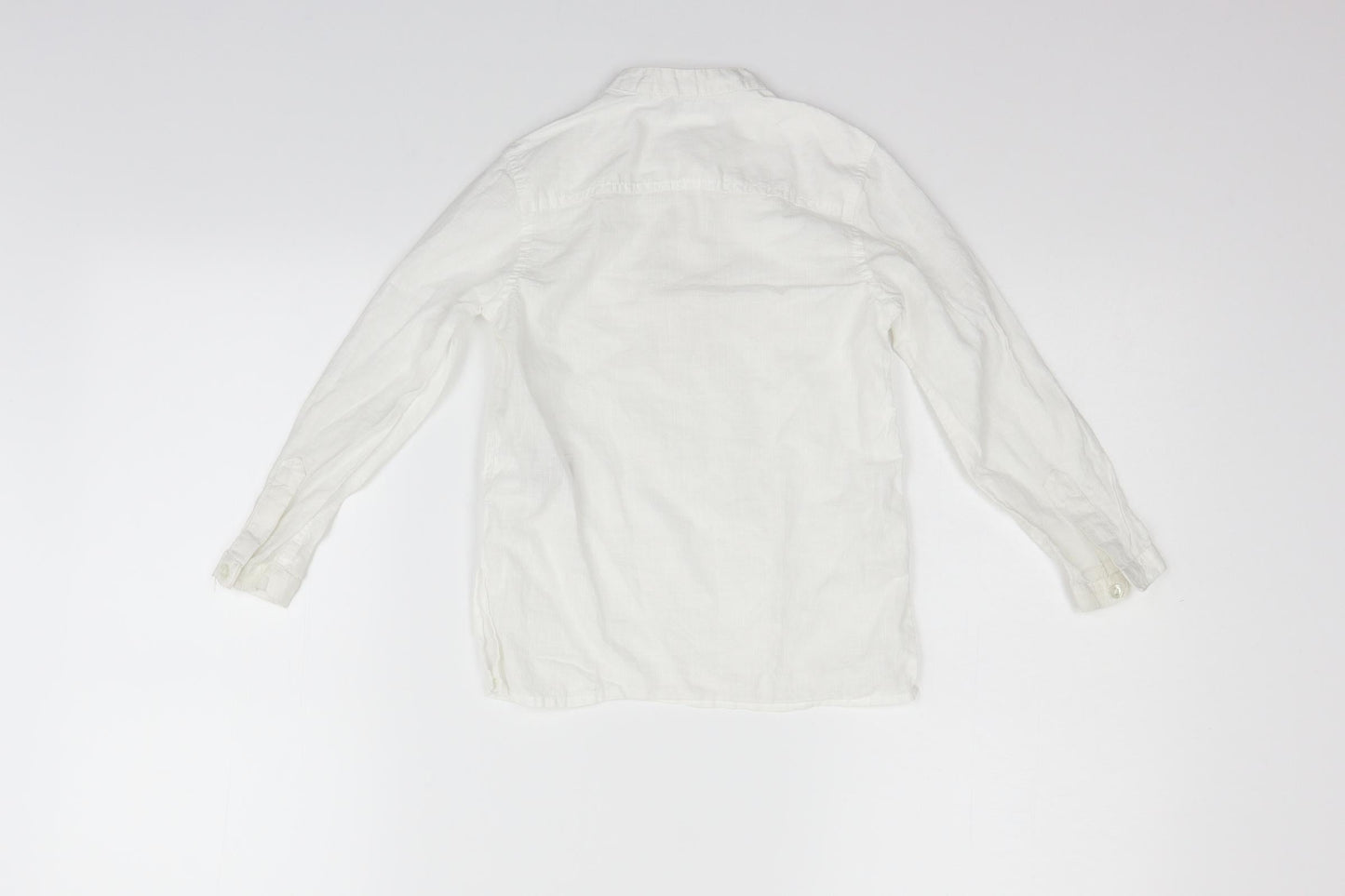 NEXT Girls White   Basic Button-Up Size 5 Years
