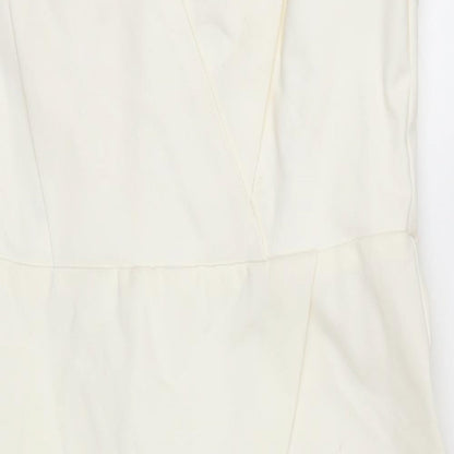 Preworn Womens White   Mini  Size 12