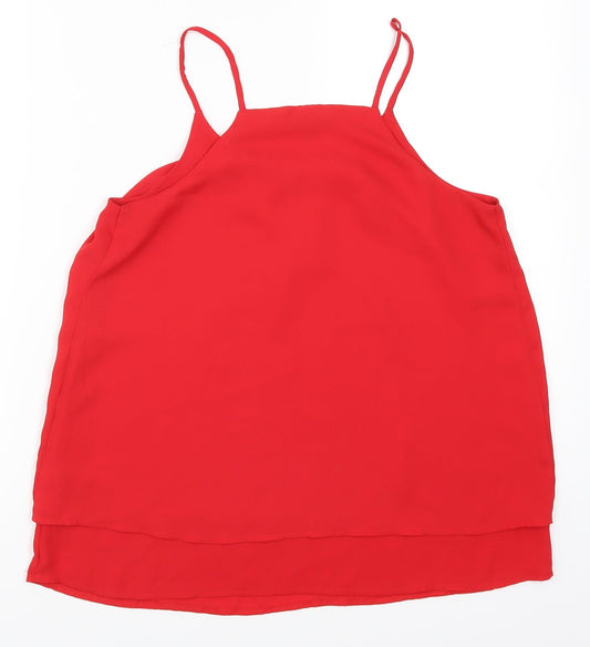 ESMARA Womens Red   Basic Tank Size 10