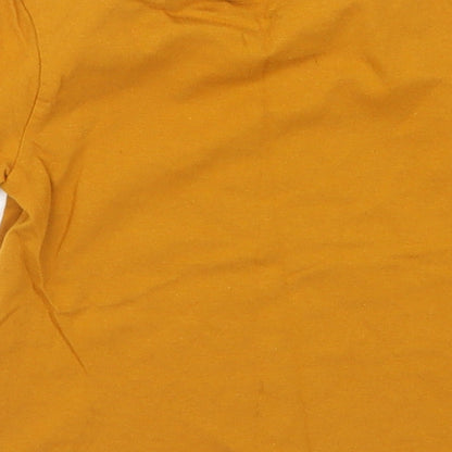 River Island Boys Brown   Basic T-Shirt Size 9-12 Months  - Legend