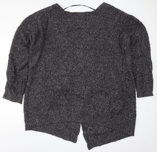 Atmosphere Womens Grey   Cardigan Jumper Size 18