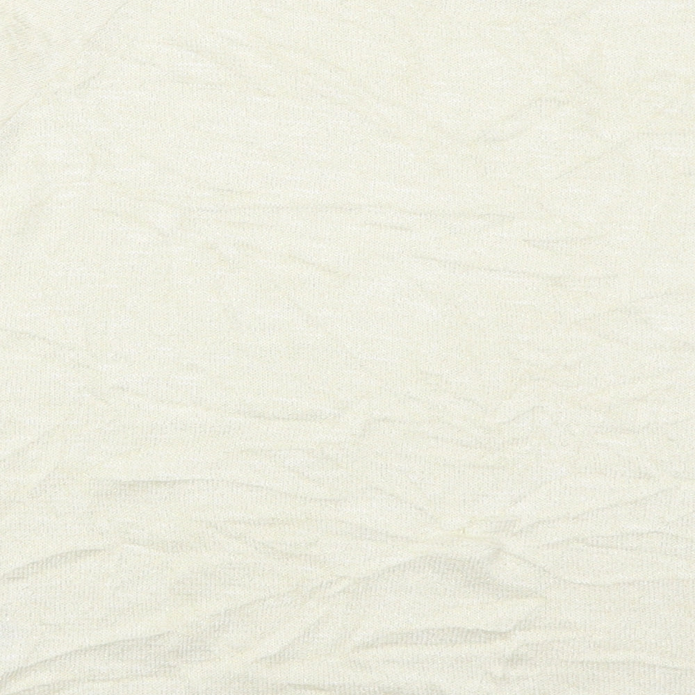 Avon Womens Beige   Basic T-Shirt Size 14