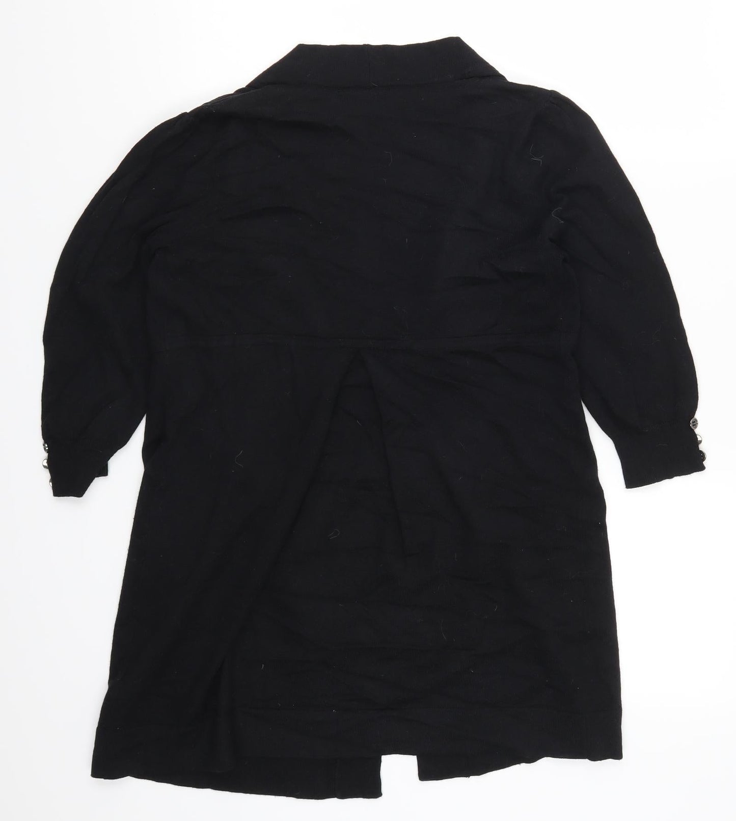 Wallis Womens Black   Cardigan Jumper Size 8