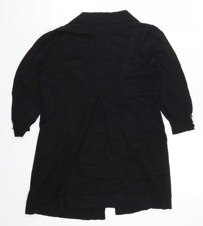 Wallis Womens Black   Cardigan Jumper Size 8