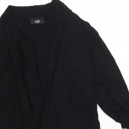 Wallis Womens Black   Cardigan Jumper Size 8