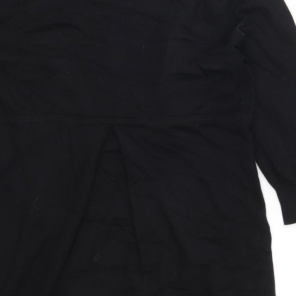 Wallis Womens Black   Cardigan Jumper Size 8