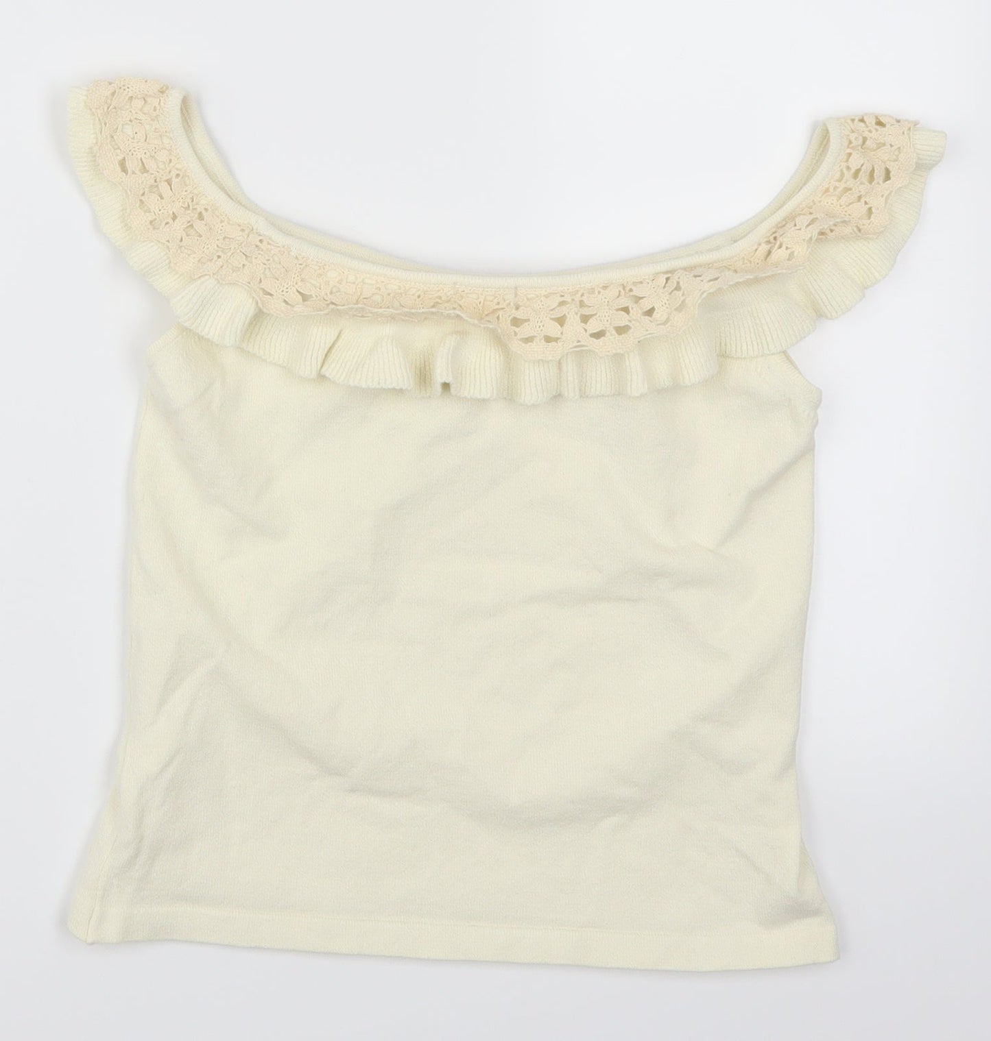 Tyler Womens Beige   Basic Tank Size 14