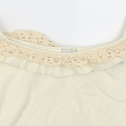 Tyler Womens Beige   Basic Tank Size 14