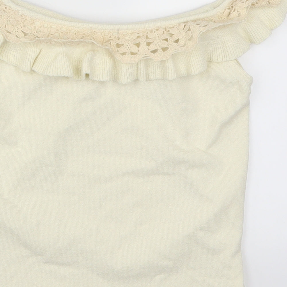 Tyler Womens Beige   Basic Tank Size 14