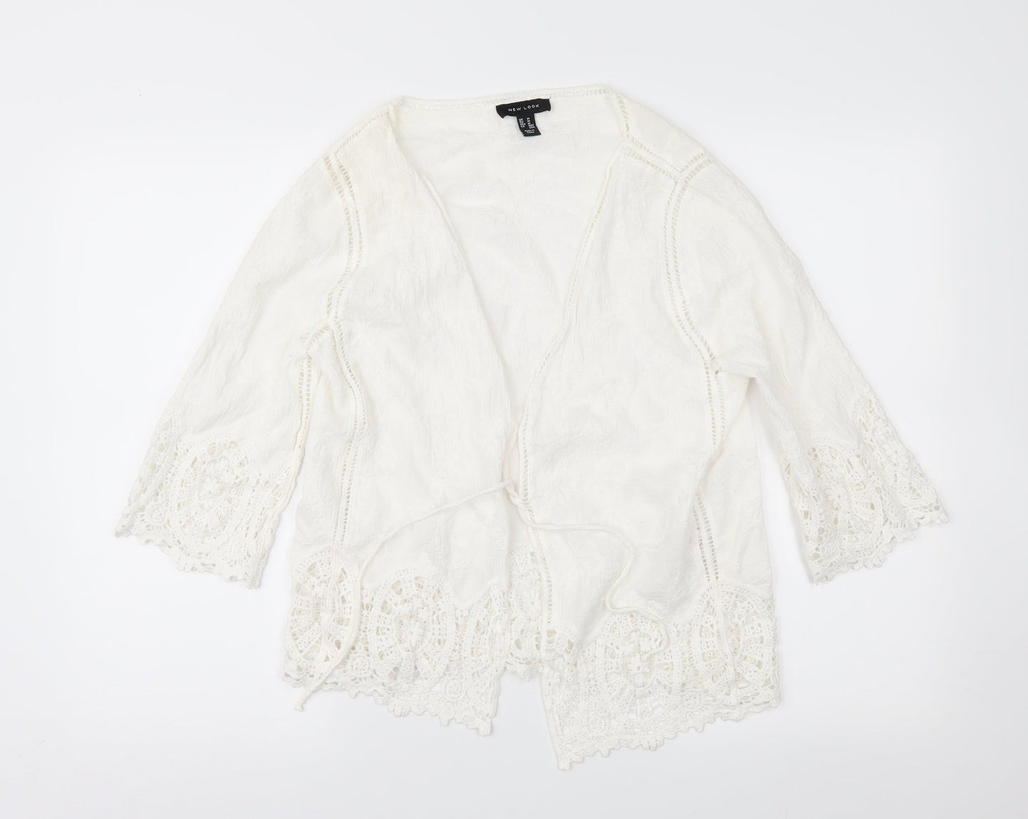 Womens UK Size M New Look White Jacket