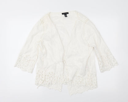 Womens UK Size M New Look White Jacket