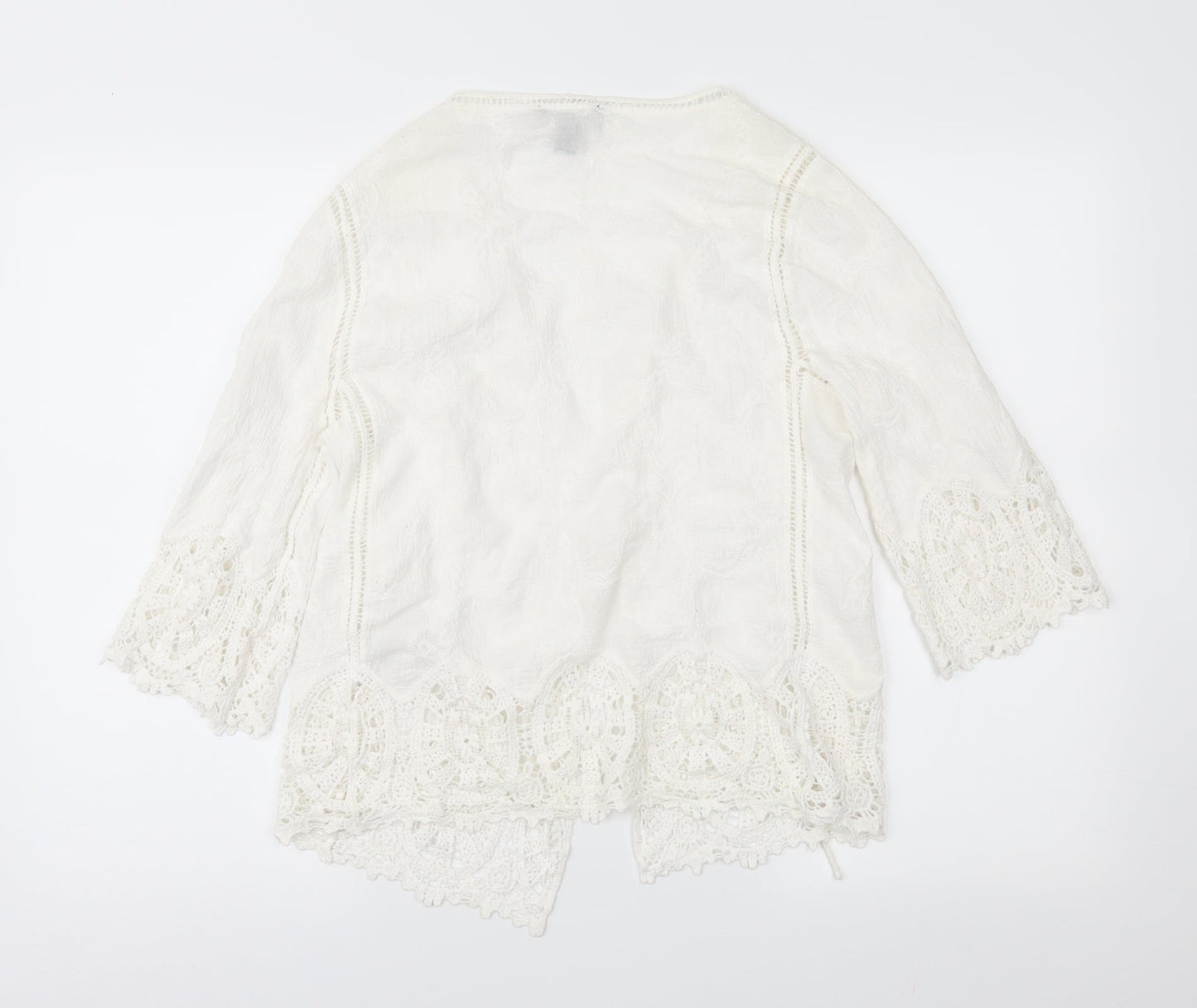 Womens UK Size M New Look White Jacket