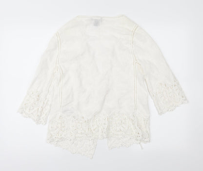 Womens UK Size M New Look White Jacket