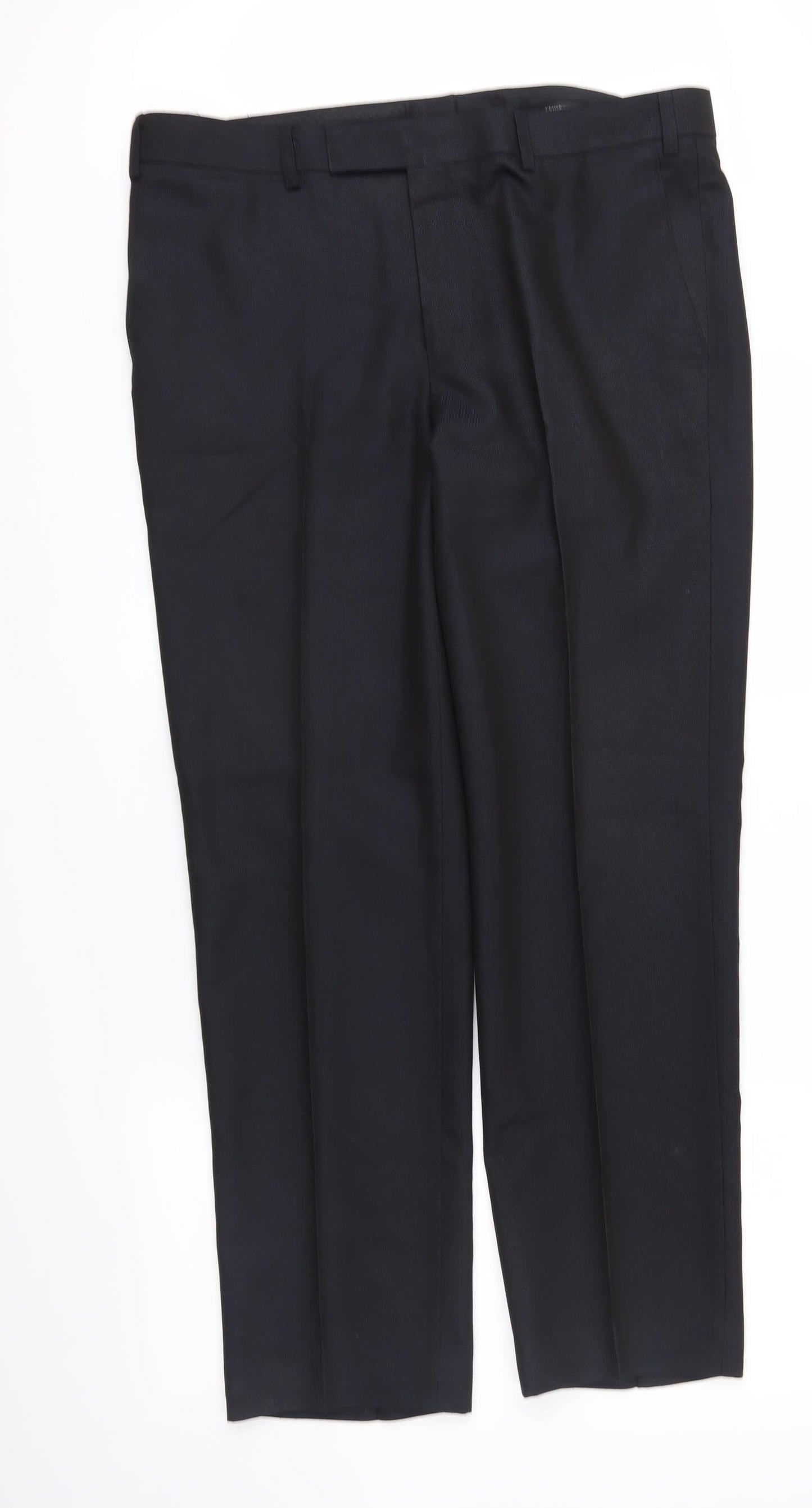 AAbhushan Mens Blue   Trousers  Size 38 in L31 in