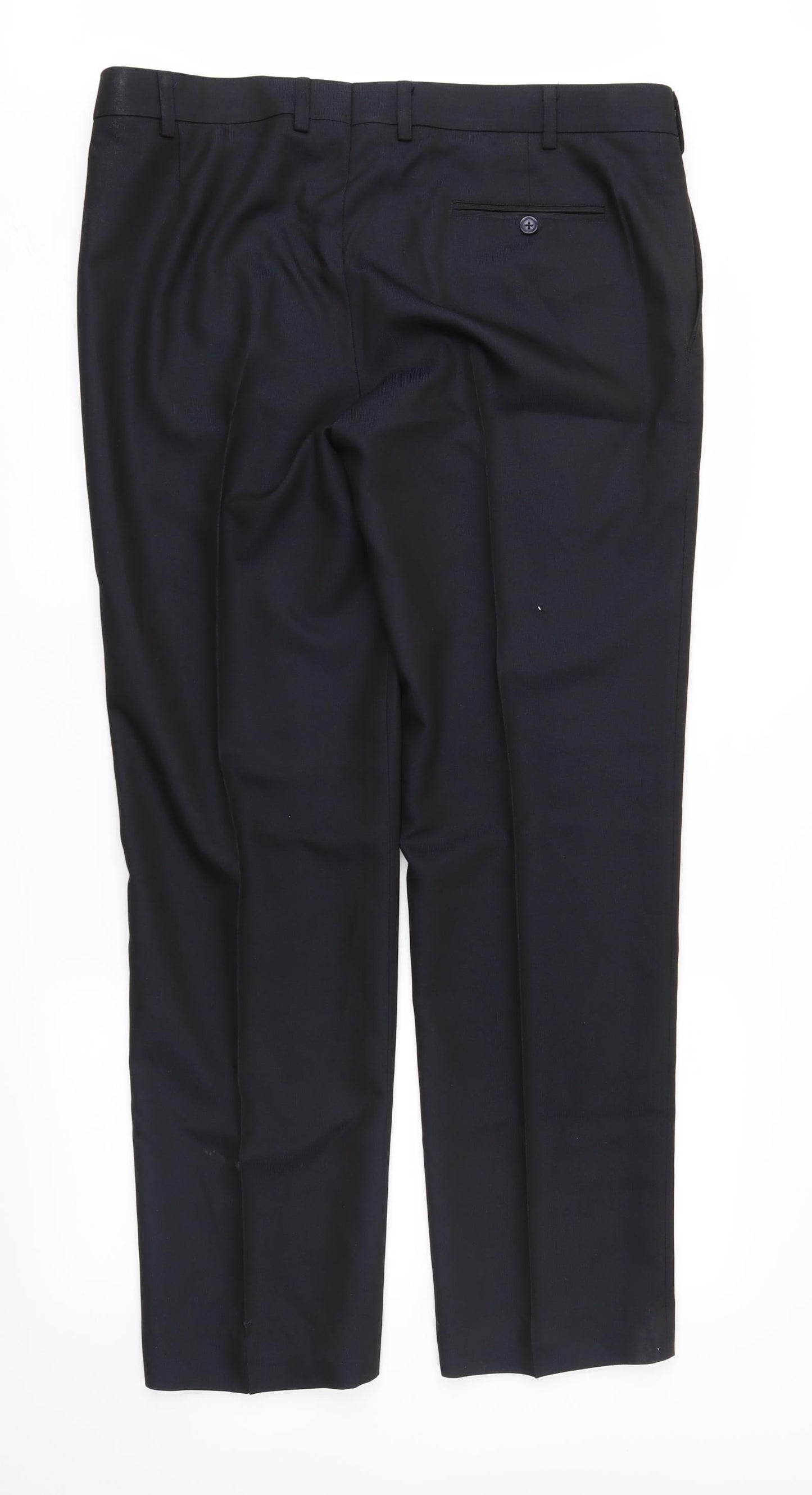 AAbhushan Mens Blue   Trousers  Size 38 in L31 in