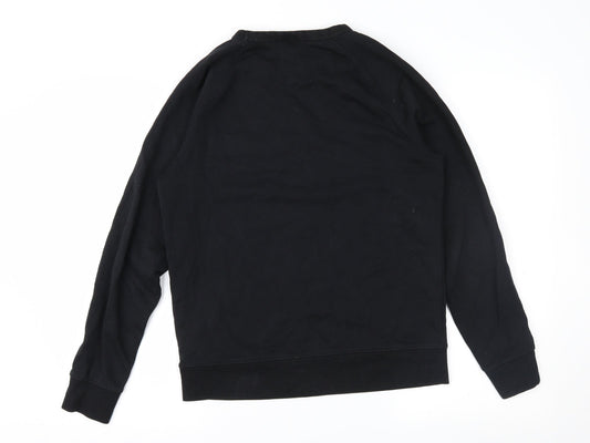 H&M Womens Black   Pullover Sweatshirt Size S  - Xmas