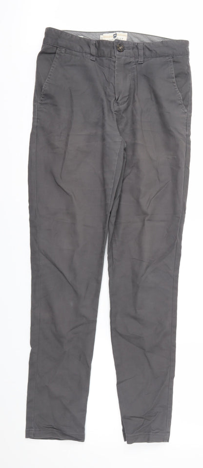 Steel & Jelly Mens Grey   Trousers  Size 30 L31 in
