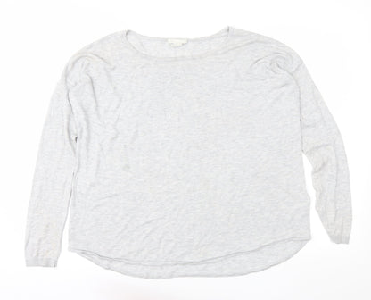 H&M Womens Grey   Pullover Jumper Size M