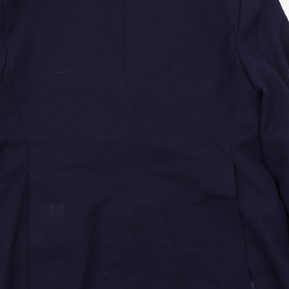 Mens UK Size  Preworn Regular Blue Suit Jacket