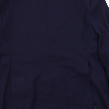 Mens UK Size  Preworn Regular Blue Suit Jacket