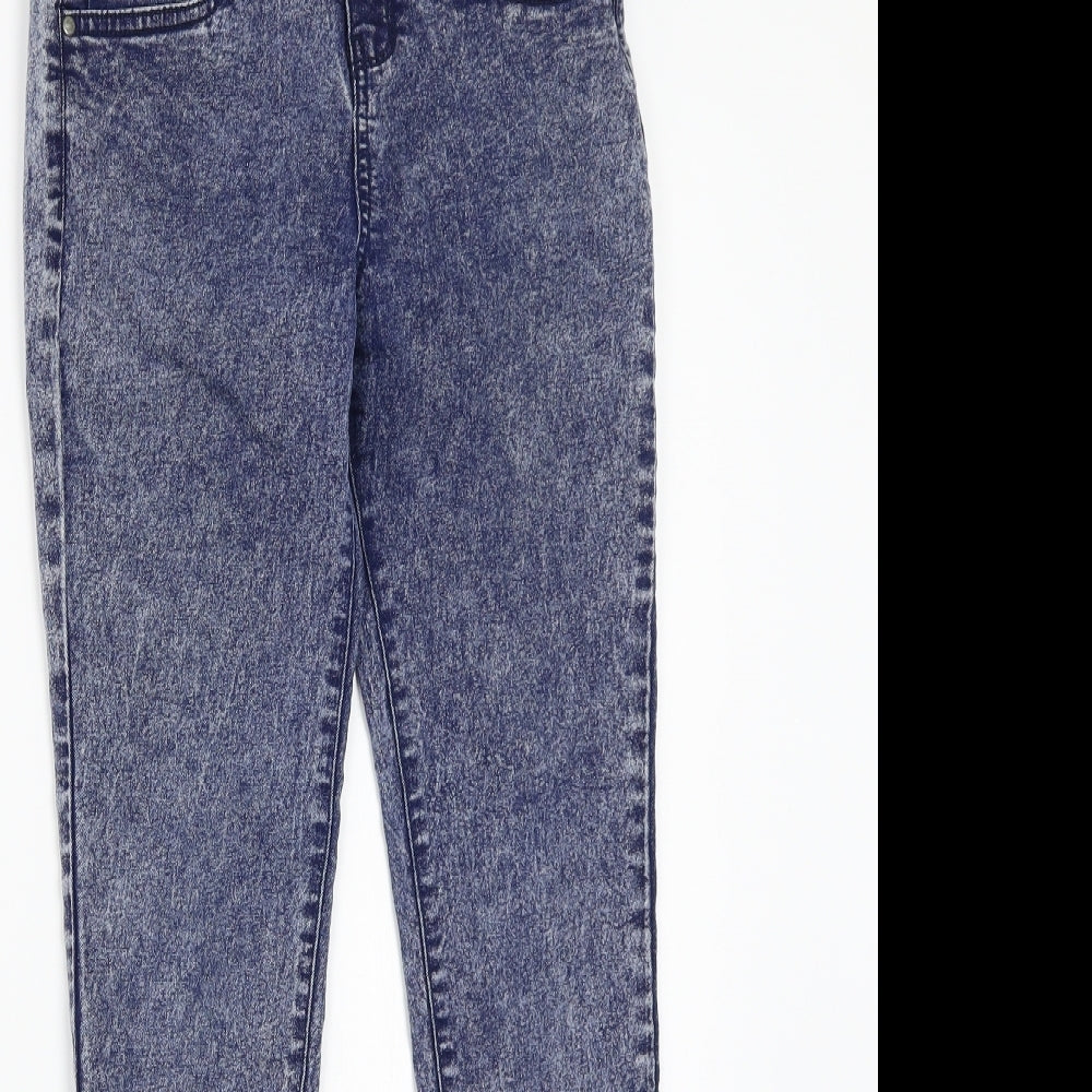 Denim & Co. Girls Blue   Straight Jeans Size 12 Years