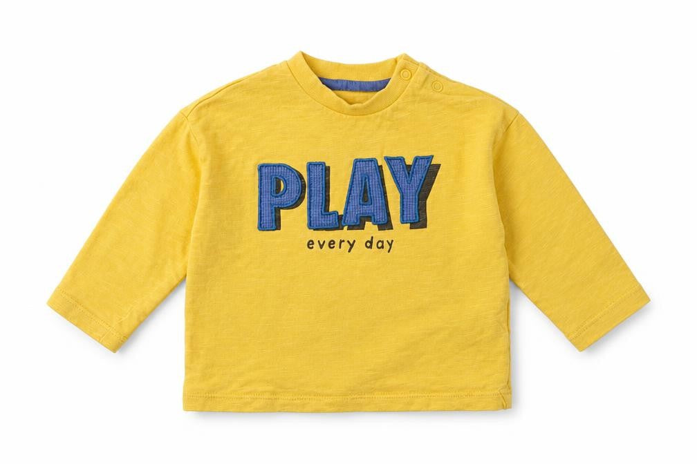 F&F`  Yellow   Basic T-Shirt Size 3-6 Months