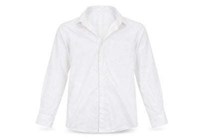 George Girls White  Rayon Basic Button-Up Size 15 Years