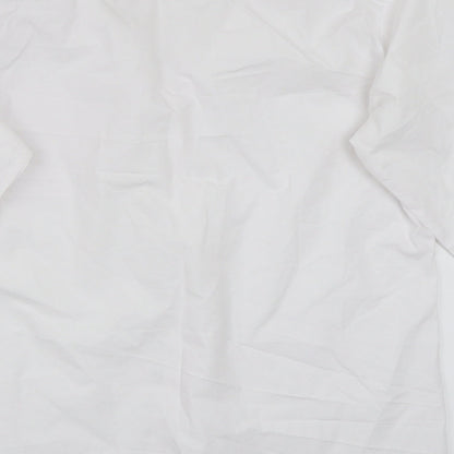 George Girls White  Rayon Basic Button-Up Size 15 Years