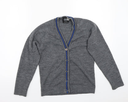 Smart uniforms Womens Grey   Cardigan Jumper Size XS