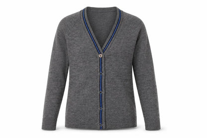 Smart uniforms Womens Grey   Cardigan Jumper Size XS