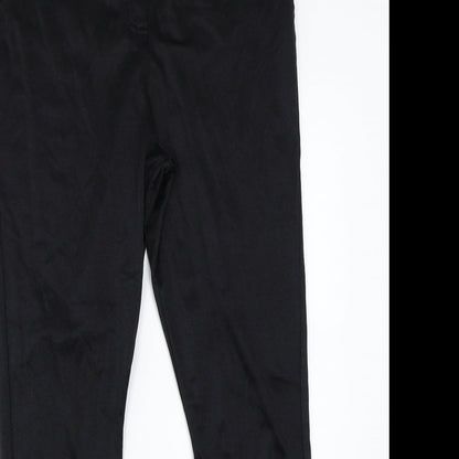 Womens UK Size 34 Love Label Regular Fit  Black Trousers