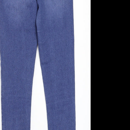 &denim  Womens Blue   Skinny Jeans Size 30 L25 in