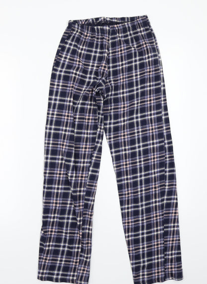 Womens UK Size XS Topshop Regular Fit Sweatpants Blue Trousers