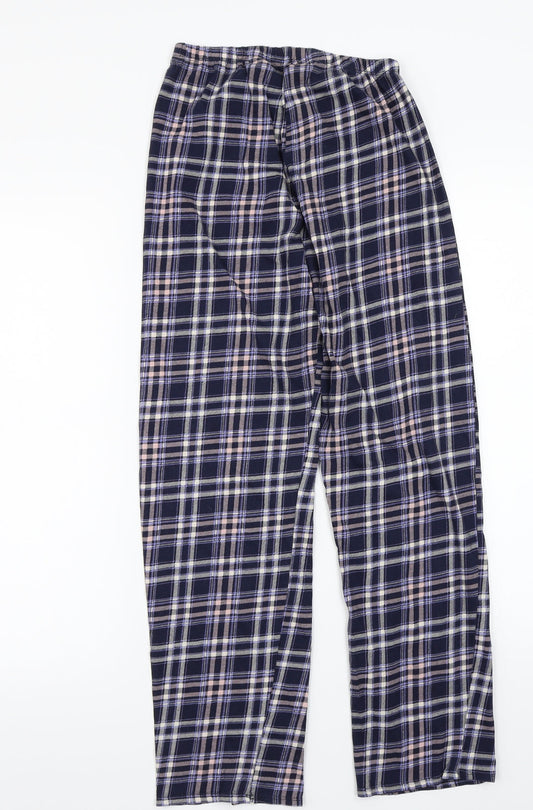 Womens UK Size XS Topshop Regular Fit Sweatpants Blue Trousers