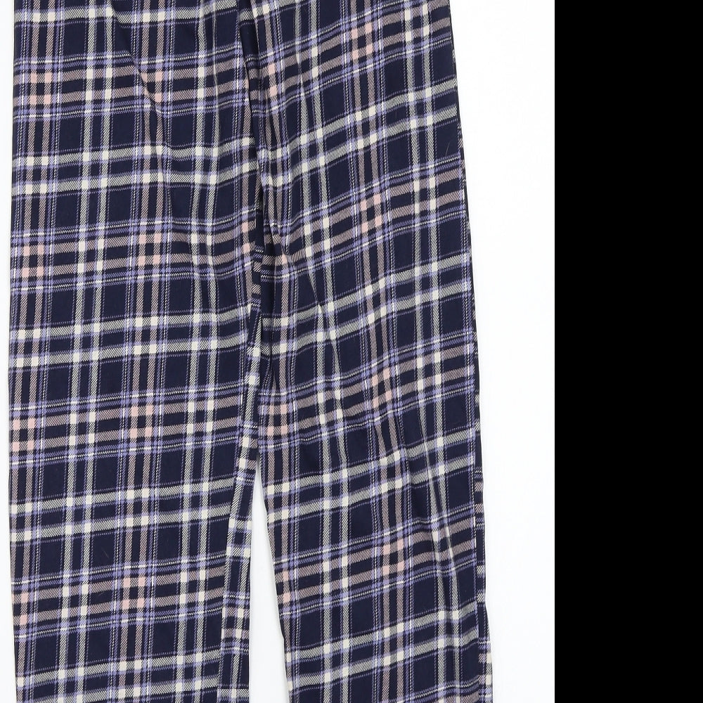 Womens UK Size XS Topshop Regular Fit Sweatpants Blue Trousers