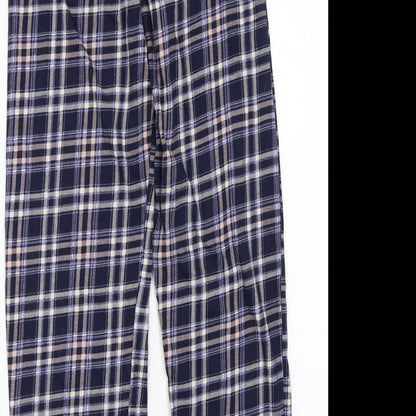 Womens UK Size XS Topshop Regular Fit Sweatpants Blue Trousers