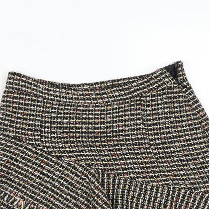 H&M Womens Multicoloured   A-Line Skirt Size 4