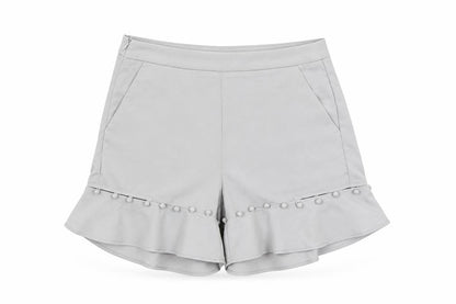 Missguided Womens Grey   Culotte Shorts Size 8